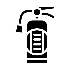 Fire Extinguisher Vector Design Icon Style