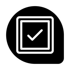 Checkbox Vector Design Icon Style
