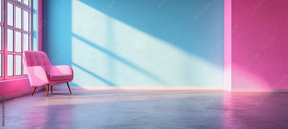 Poster a subtle textured effect is generated by the use of a beige grainy gradient background