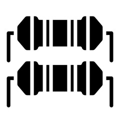 Resistor Vector Design Icon Style
