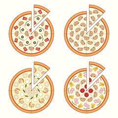 pizza set symbol 4
