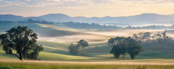 A vast landscape unfolds under a vibrant sky, inviting exploration and adventure in nature's embrace.