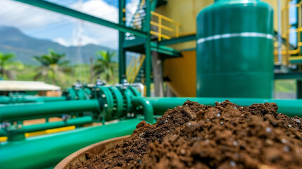 Processing Plant Utilizing Innovative Bioremediation Techniques for Sustainable Soil