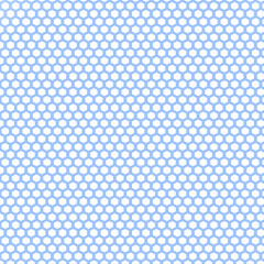 Light blue hexagonal honeycomb pattern background