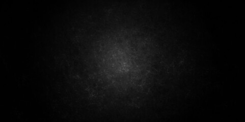 Dark black grunge wall charcoal colors texture backdrop background. Black Board Texture or Background. abstract grey color design are light with white gradient background.	