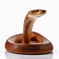 Fototapeta premium close-up of a snake in a studio