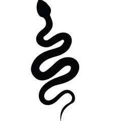 Fototapeta premium snake silhouette