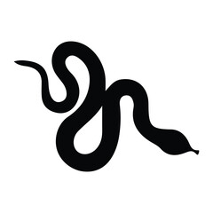 Fototapeta premium snake silhouette