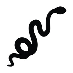 Fototapeta premium snake silhouette