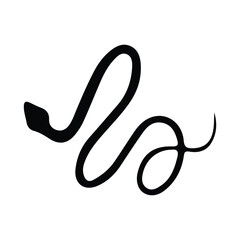 Fototapeta premium snake silhouette