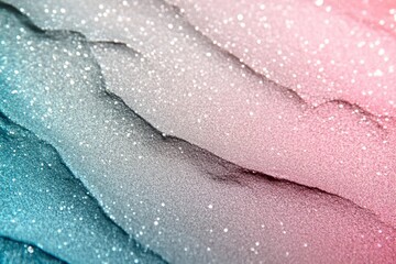 Fototapeta premium Soft pastel glitter background with gradient and iridescent shimmer