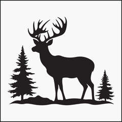 deer in the forest