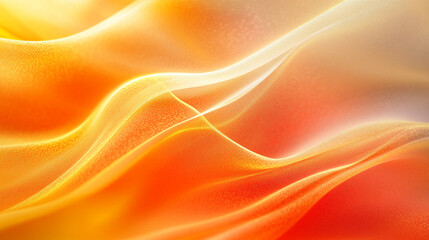 Fototapeta premium Abstract orange and yellow wave background texture design image sun art gold warm heat light style