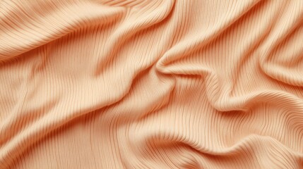 Peach Knit Fabric Texture Background
