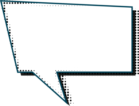 Speech Bubble Halfton