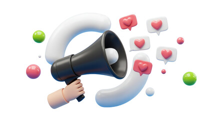 Isolated Social Media Campaign