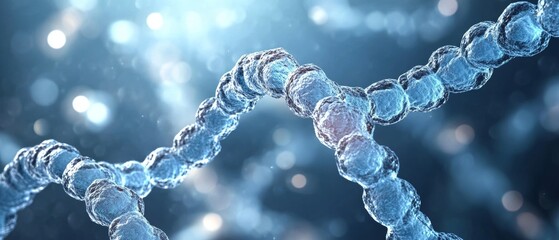 Abstract Molecular Chain Genetic Science 