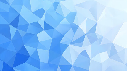 Fototapeta premium Abstract Blue Geometric Background with Sharp Angular Shapes