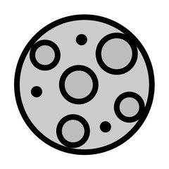 moon fill color style