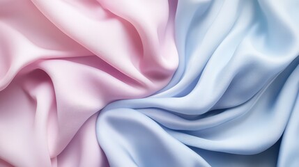 Obraz premium Business-friendly minimal background with geometric pastel folds and smooth gradient textures.