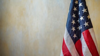 Honoring Service: American Flag Tribute 