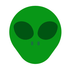 alien flat style
