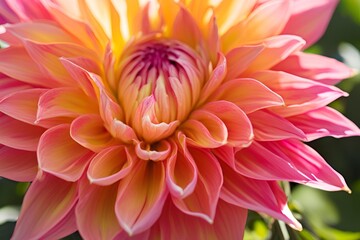 Obraz premium Flowers dahlia spring plants.