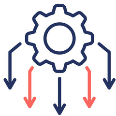 Resource Allocation Icon