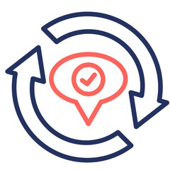 Fototapeta premium Feedback Loop Icon