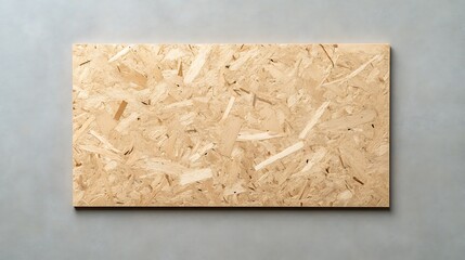 Close-up of Particleboard Texture: A Neutral Background Image AI Generated