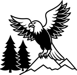 eagle vector illustration