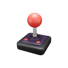 3d rendered illustration of joystick  © Rex