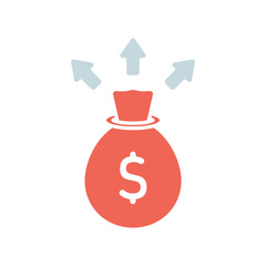 Icon a liquidity, isolated against a clean background.