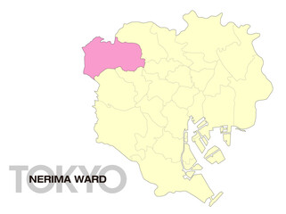 東京都練馬区の位置地図_02