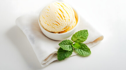 coconut-mango ice cream