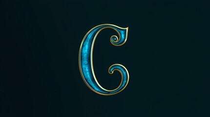 Obraz premium Elegant Letter 