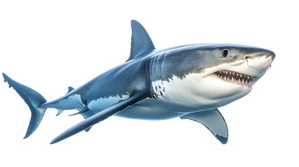 Obraz premium Great White Shark Underwater