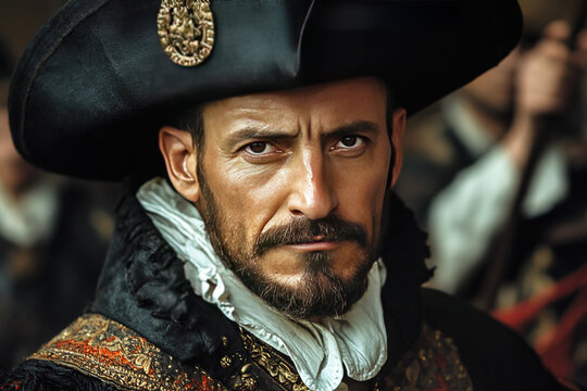 Francisco Pizarro confronts Inca Atahualpa in gripping historical moment