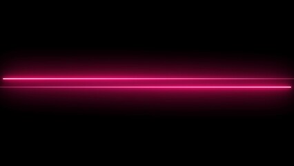 Neon line background animation. Frame. Seamless loop illustration. of glowing horizontal neon lines streaming across on the screen.