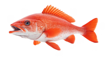 Red Snapper Fish, Detailed Close up