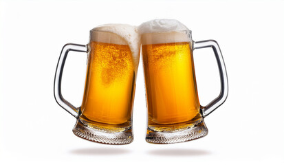 deux chopes de bière