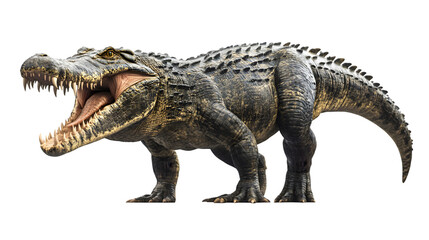 Fearsome Alligator Illustration