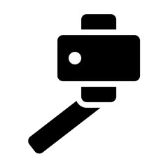 selfie stick glyph style