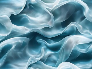 Obraz premium Serene blue and white background with soft gradients invoking calmness and tranquility Seamless Texture