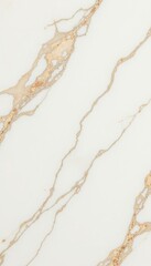 Fototapeta premium Subtle veining in creamy white marble, flawlessly smooth, material, elegant, pattern