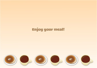 Breakfast background