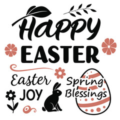 vector set of easter icons