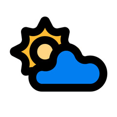 cloudy fill color style