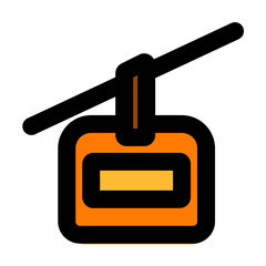 cable car fill color style