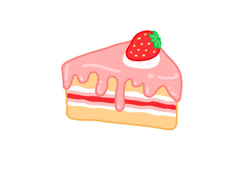 strawberry cake